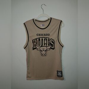 NBA Chicago Bulls Tan Jersey